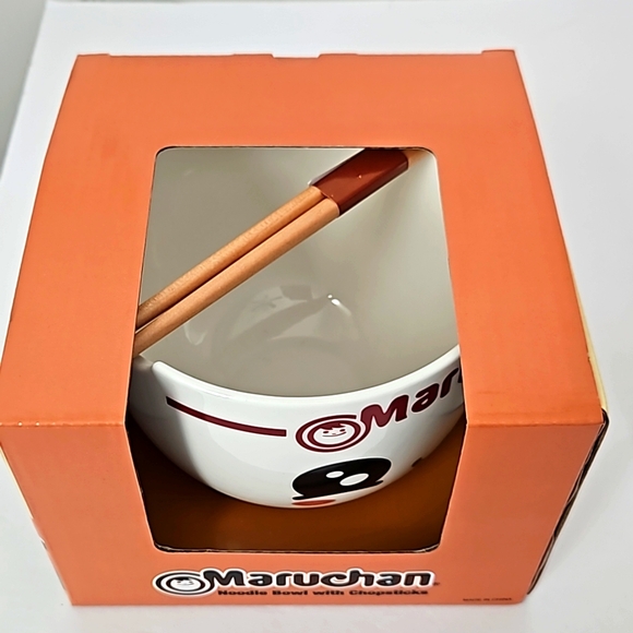 NIB Maruchan Bowl/Chopsticks - Picture 2 of 5